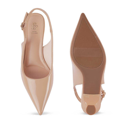 Tokyo Beige Women's Modern Pumps Tresmode