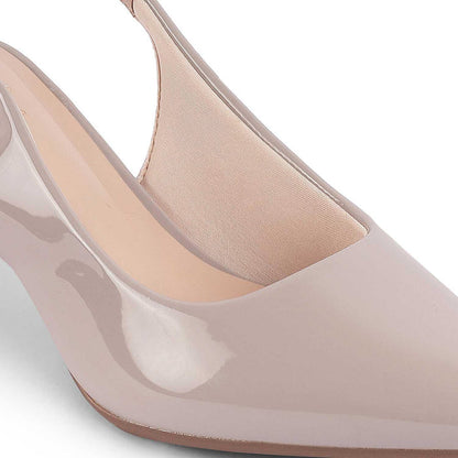 Tokyo Grey Women's Dress Kitten Heel Pumps Tresmode