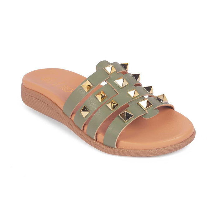 Tonrow Green Women's Comfortable Flats Tresmode