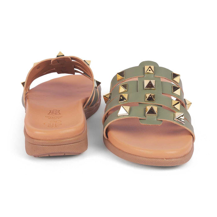 Tonrow Green Women's Super Chic Flats Tresmode
