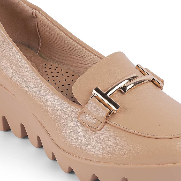 Torock Tan Women's Dress Wedge Sandals Tresmode