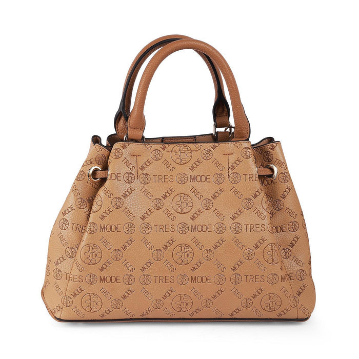 Tresmode Brown Women's Vegan-Friendly Leather Handbag