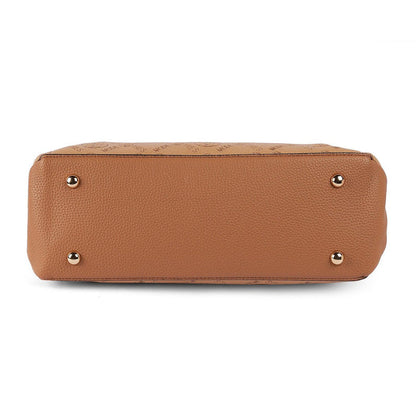 Tresmode Brown Women’s Zip & Metallic Closure Handbag