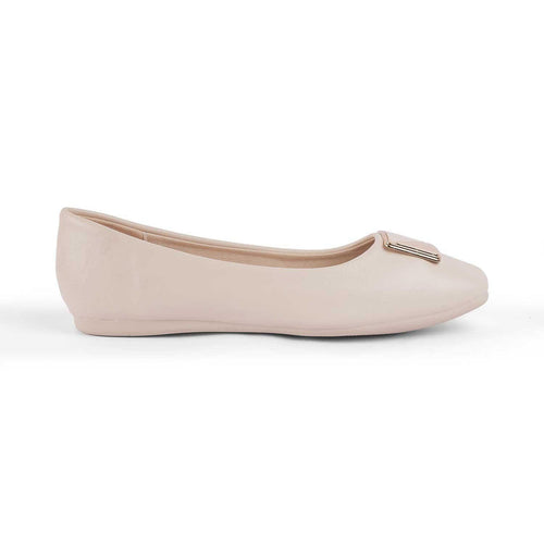 Treci White Women's Ballerinas Tresmode