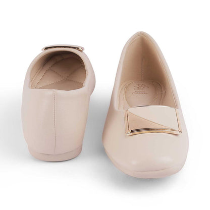 Treci White Women's Classic Ballerinas Tresmode