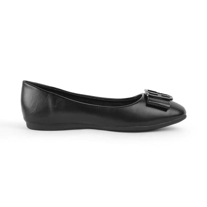 Tregamo Black Women's Ballerinas Tresmode