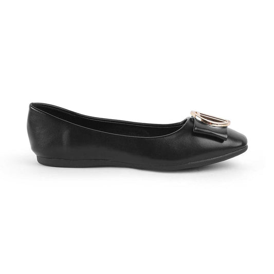 Trego Black Women's Ballerinas Tresmode