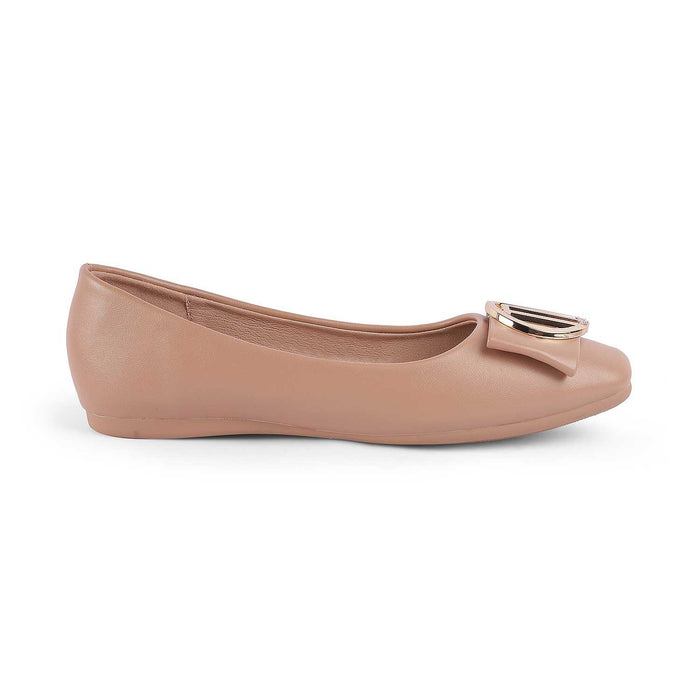 Trego Tan Women's Ballerinas Tresmode