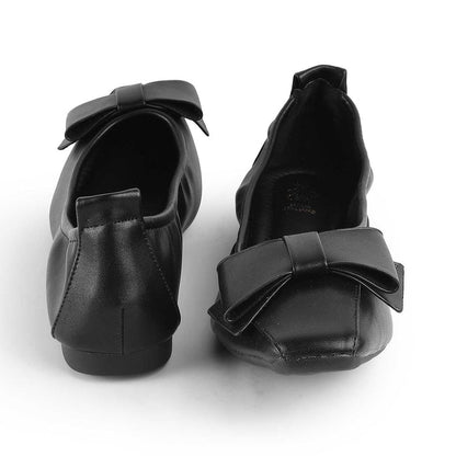 Treiu Black Women's Super Comfortable Ballerinas Tresmode