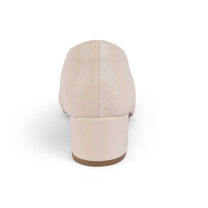Treroy Beige Women's Round Shape Peep Toe Sandals Tresmode