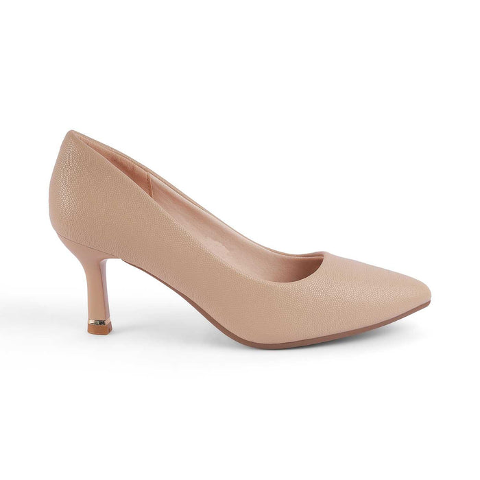 Triango Beige Women's Pumps Tresmode
