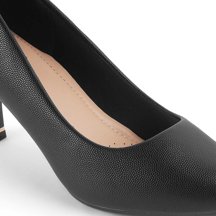 Triango Black Women's Dress Pumps Tresmode