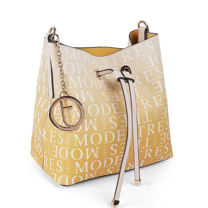 Tresmode Beige Women's Classic Ombre Handbag