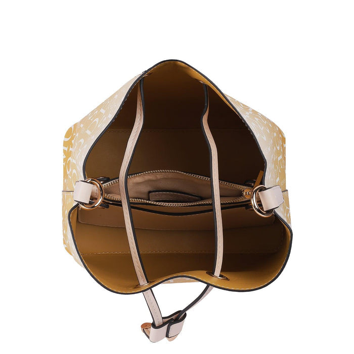 Tresmode Beige Women's Handbag With A Detachable Strap