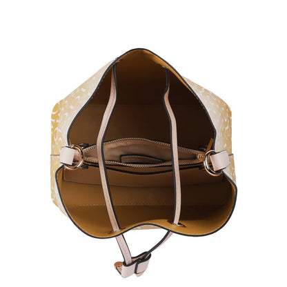 Tresmode Beige Women's Handbag With A Detachable Strap