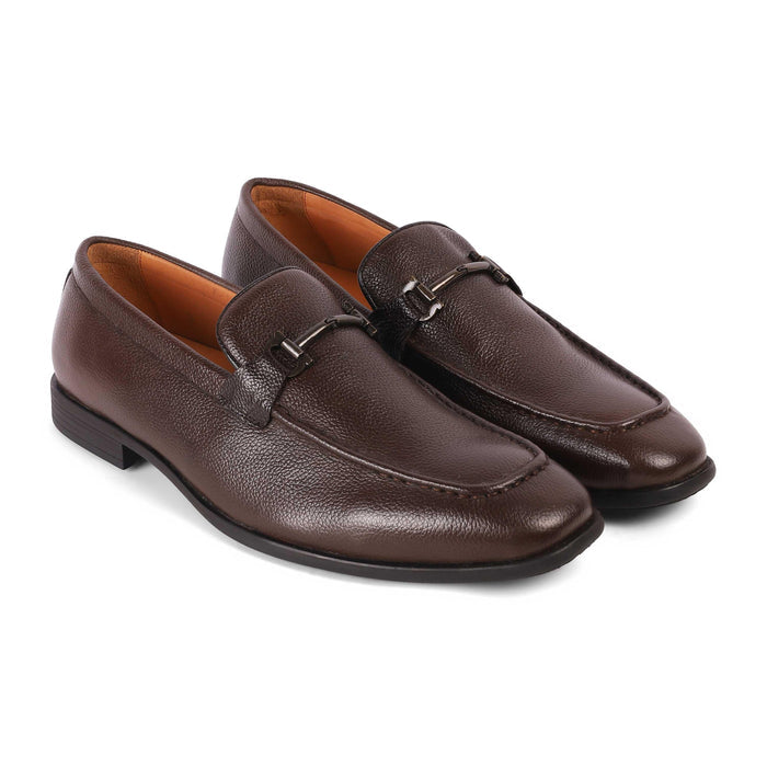 Umac Brown Men's Genuine Leather Loafers Tresmode