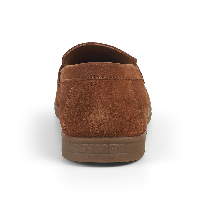 Men's Suede Leather Loafers Tresmode