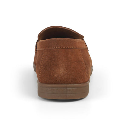 Men's Suede Leather Loafers Tresmode