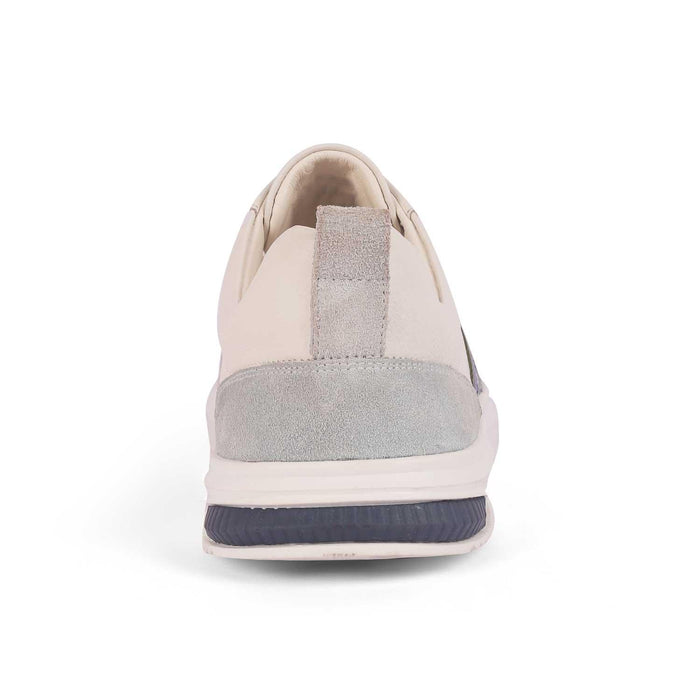 Vorsa White Men's Rubber Sole Sneakers Tresmode