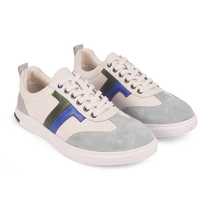 Vorsa White Men's Trendy Sneakers Tresmode
