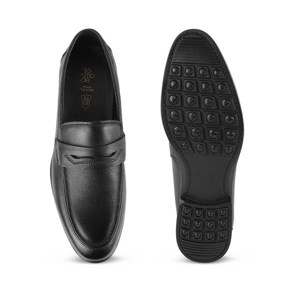 Yesi Tan Men's Must-have Leather Penny Loafers Tresmode