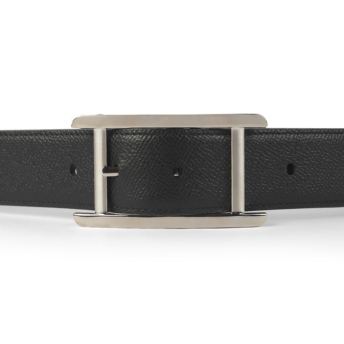 Tresmode Yor Black Men's Leather Belt