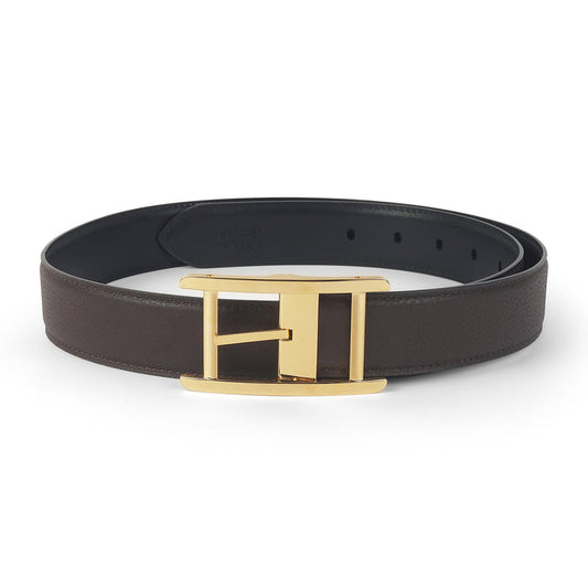 Tresmode Yor Brown Men's Leather Belt
