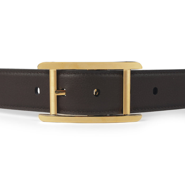 Tresmode Yor Brown Men's Leather Belt