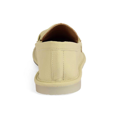 Yorko Green Women's Square Shape Loafers Tresmode