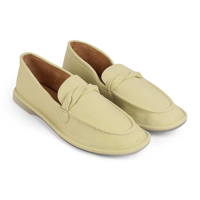 Yorko Green Women's Vegan-Friendly Loafers Tresmode