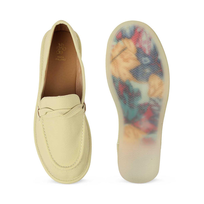 Yorko Green Women's Daily Wear Loafers Tresmode